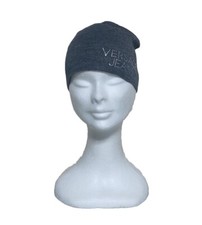 VERSACE JENS CAPPELLO CUFFIA DONNA MISTO LANA BIANCO O GRIGIO