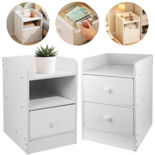 Comodino con 1/2 Cassettiera