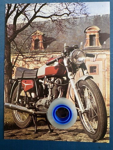 Rara pubblicita moto ducati - pubblicita’,