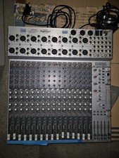 Phonic MR2443a Mixer Analogico 16 Canali 4 Bus Montabile In Rack - Usato