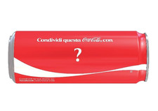 lattina Coca-Cola ITALIA Original Taste scegli il tuo Nome limited edition piena