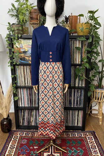 Maxi abito vintage anni - , 70