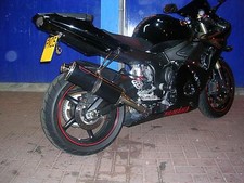 Scarico MTC Triovale YAMAHA YZF-R6 2003-2005 Nero STRADA LEGALE/GARA