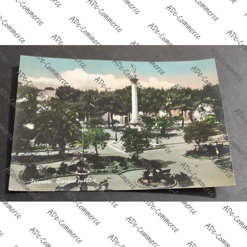 Cartolina trepuzzi giardini - trepuzzi,