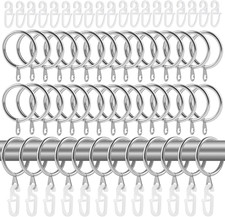 50 Pezzi Anelli per Tende in