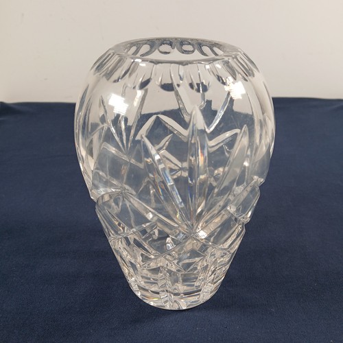 Vaso vetro taglio piombo - vaso,