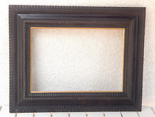 ANTICA IMPORTANTE GRANDE CORNICE LEGNO GHIOSCE' PERIODO ART DECO #791