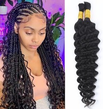 Treccia capelli umani onda