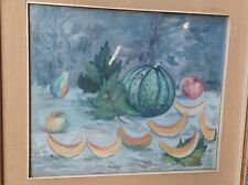 ANTONIO ATZA NATURA MORTA olio