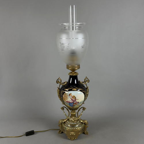Antica lampada tavolo - lampada, da