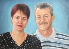 Ritratto di coppia di dipinti