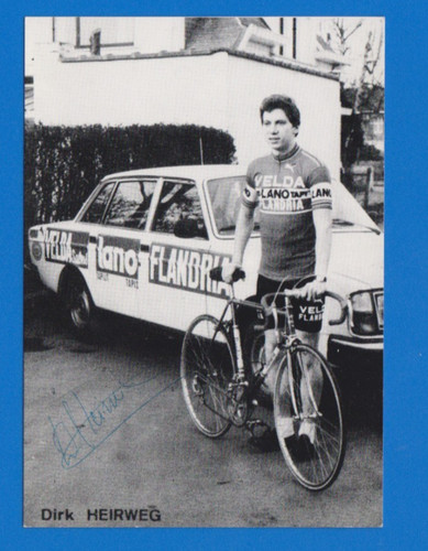 Cyclisme carte cycliste dirk - cyclisme,