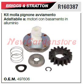 Kit molla pignone avviamento