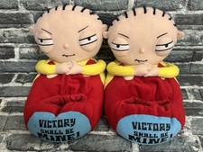 Pantofole Stewie Griffin taglia S 7/8 Family Guy novità pantofole usate scarpe casa