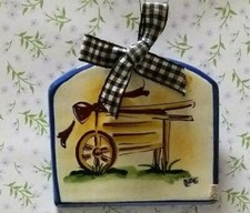 Quadretto Ceramica Decorato