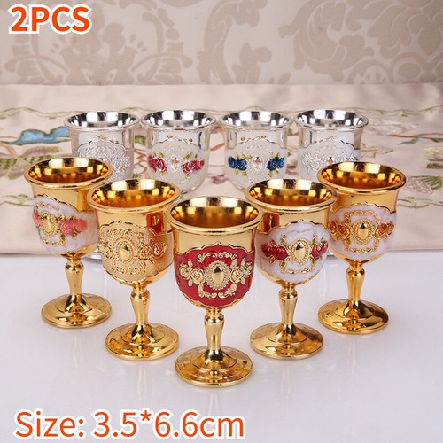 2pz calice altare metallo - 2pz,