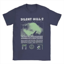 Silent Hill 2 Uomo t-shirt maglietta horror videogame in cotone Vintage men
