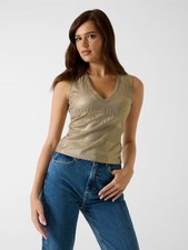 TOP DONNA IN MAGLIA EFFETTO