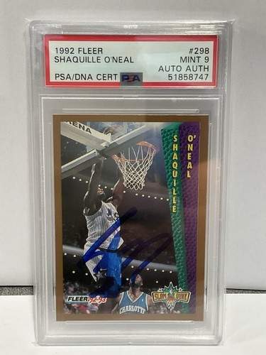 1992 shaquille neal fleer - shaquille,