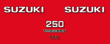 SUZUKI TS 250 - Kit déco