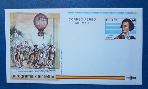 1992 españa aerograma - 1992,