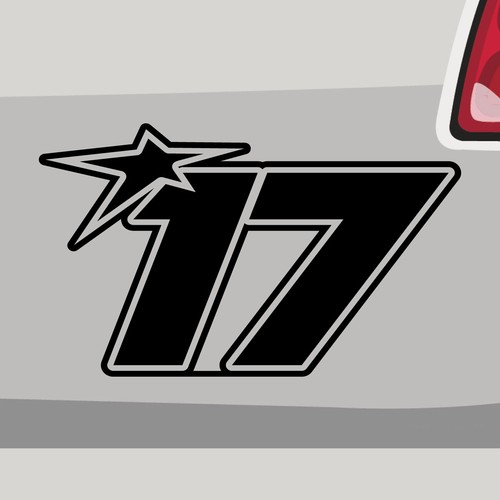 Adesivo numero partenza - , 17