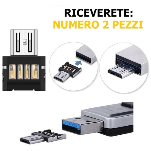 Mini adattatore micro usb - mini,