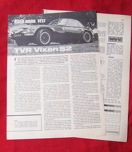 Tvr vixen 1969 original - vixen,
