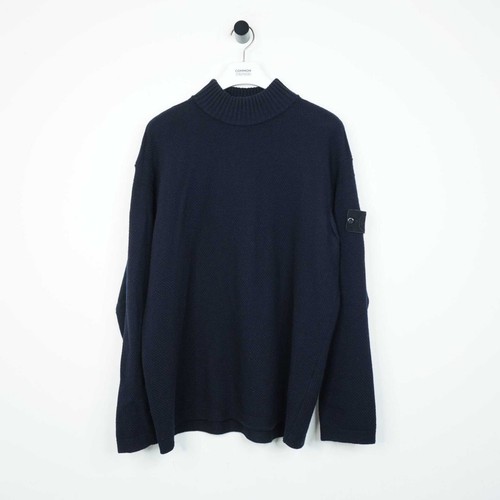 Maglia stone island navy collo - navy,