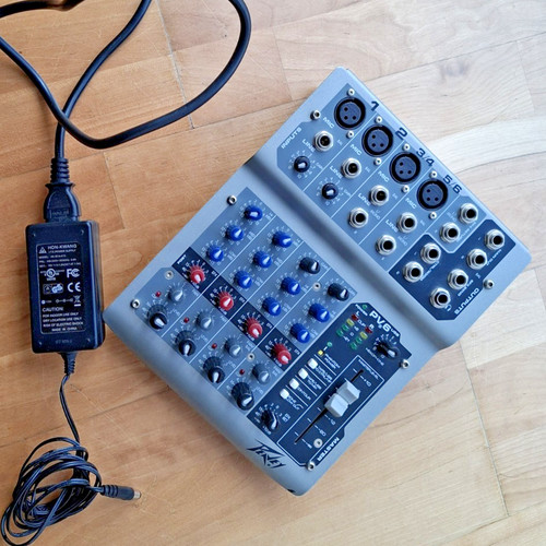 Peavey pv6 usb canali - pv6, mixer