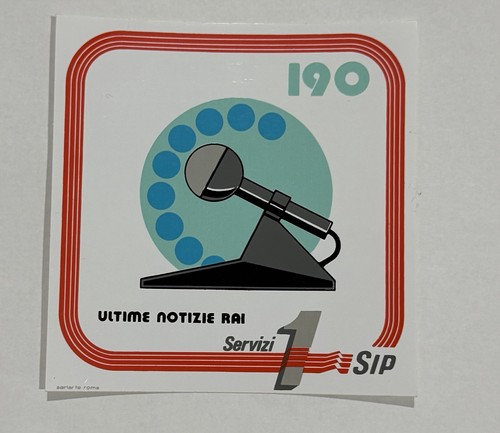 Adesivo vintage ultime notizie - adesivo,