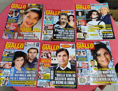 Lotto riviste giallo - 6,