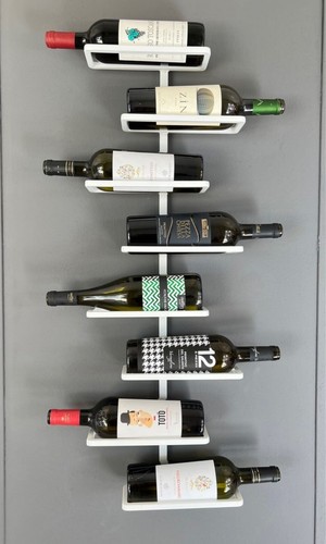 Porta vini ferro bianco da - porta,