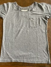 ABERCROMBIE&FITCH++T SHIRT++TG M++GRIGIO++ORIGINALE 100%+STREET WEAR++REUSE 