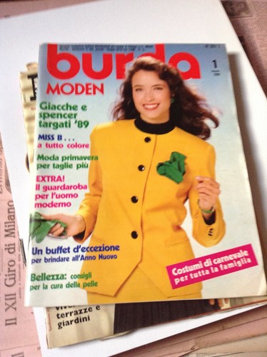 Burda moden gennaio 1989 - burda,
