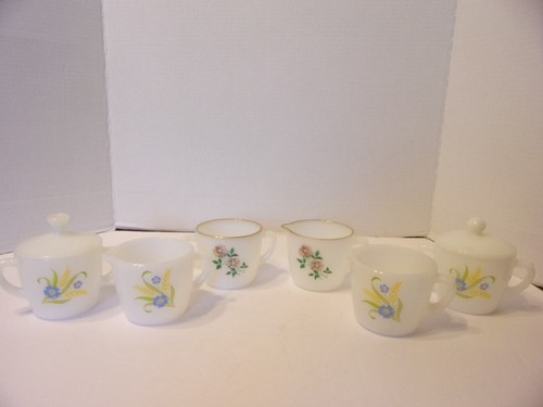 Fire king set - 3, zuccheriere