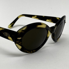 SUNGLASSES VINTAGE STING ANNI 90 ITALY OVAL CAT EYE TARTARUGA persol dior 80