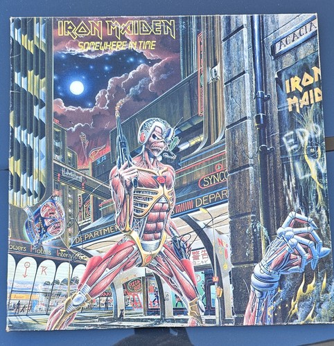 Iron maiden somewere time - maiden, in