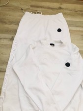 tuta moncler bianca taglia xs