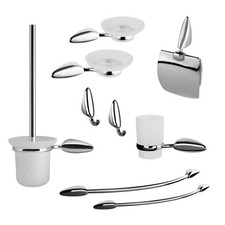 Set 9 Pezzi Accessori da Bagno