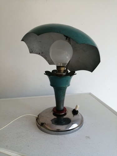 Antica lampada abatjour - lampada, a