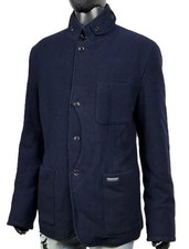 Woolrich Wool Coat Uomo XL Blu