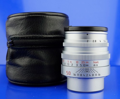 Leica summicron 50 mm - 2/50,