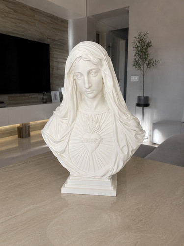 Busto sacro madonna cuore - madonna,