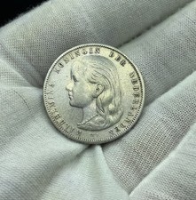 Olanda 1897 fiorino argento