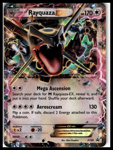 Rayquaza xy69 black star - ex,