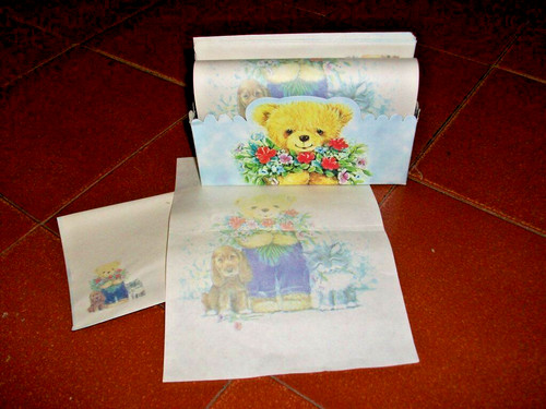 Carta lettere vintage per - da,