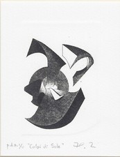  TOMASI  FULVIO ""COLPI DI SOLE"  ACQUAFORTE E ACQUATINTA  Esemplari P.D.A. 