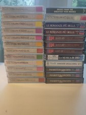 24 Audio Musicassette Opera Lirica Pavarotti Verdi Rossini Puccini Wagner...