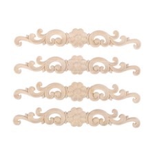 4PZ Applique Legno per Armadi